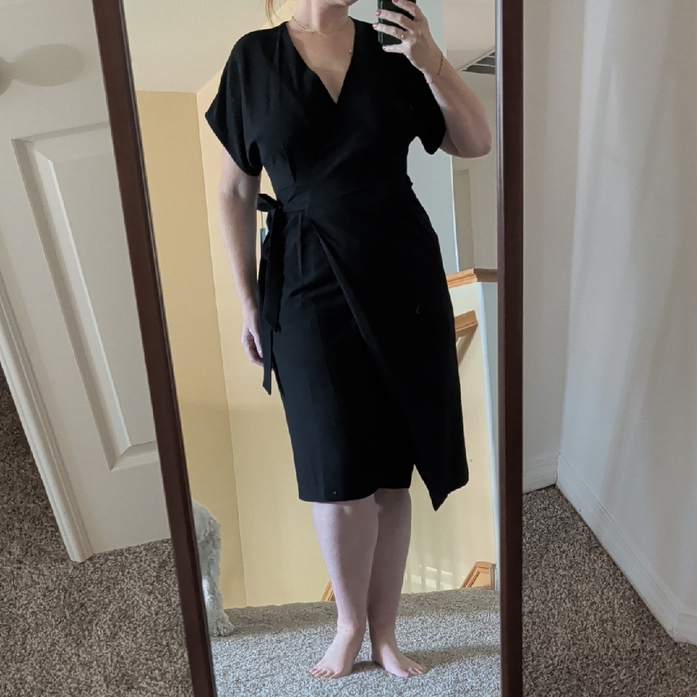 Felicity & Coco Black Asymmetrical Dress
